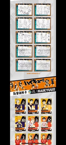 Haikyu!! Trading Card Game Premium Collector's CCG 11 Pack Booster Box - Picture 4 of 19