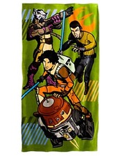 Disney Star Wars Rebels Beach Towel 30 in X 60 in - NWT