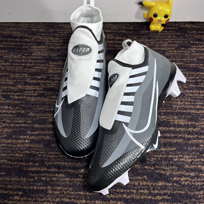 Nike Football Cleats Vapor Edge Pro 360 Black Gray White Size 13 DQ3670-001 Nike Vapor Edge Pro 360 Football Cleats main image 4