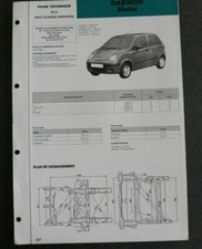 Revue technique Daewoo MATIZ