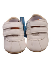 Baby Sneaker Unisex Size 1 Baby Toddler Shoes Leather Hook and Loop Non Slip
