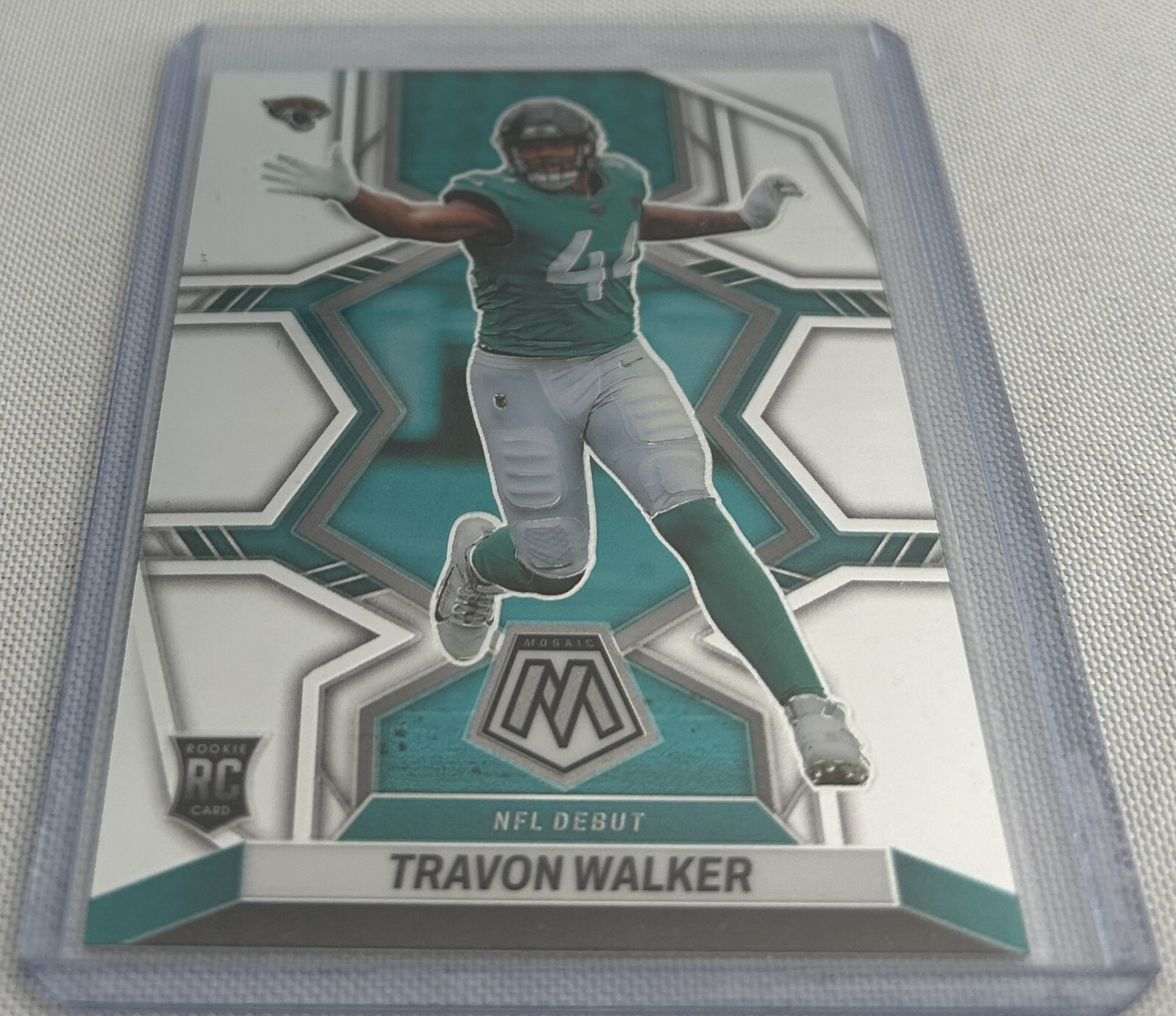 2022 Panini Mosaic Football Travon Walker Jacksonville Jaguars NFL Debut Rookie
