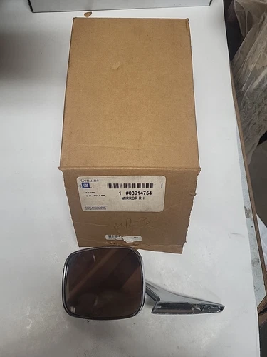 GM NOS Mirror Door RH 1968 1969 Camaro Nova Chevelle Impala 3914754 Right Pass
