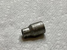 Snap On#M7-7/32”, SAE, 9/32” Dr., Chrome 12 Pt., Socket “????”Date Code-USA-NICE