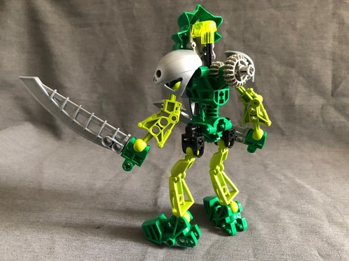 LEGO BIONICLE: Lewa Nuva 8567 with 4 bonus green masks - Picture 6 of 7