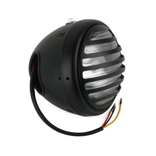 Universal 7 Inch Motorcycle Headlight Front Grill Light Headlamp 55W for Harley - Picture 13 of 13