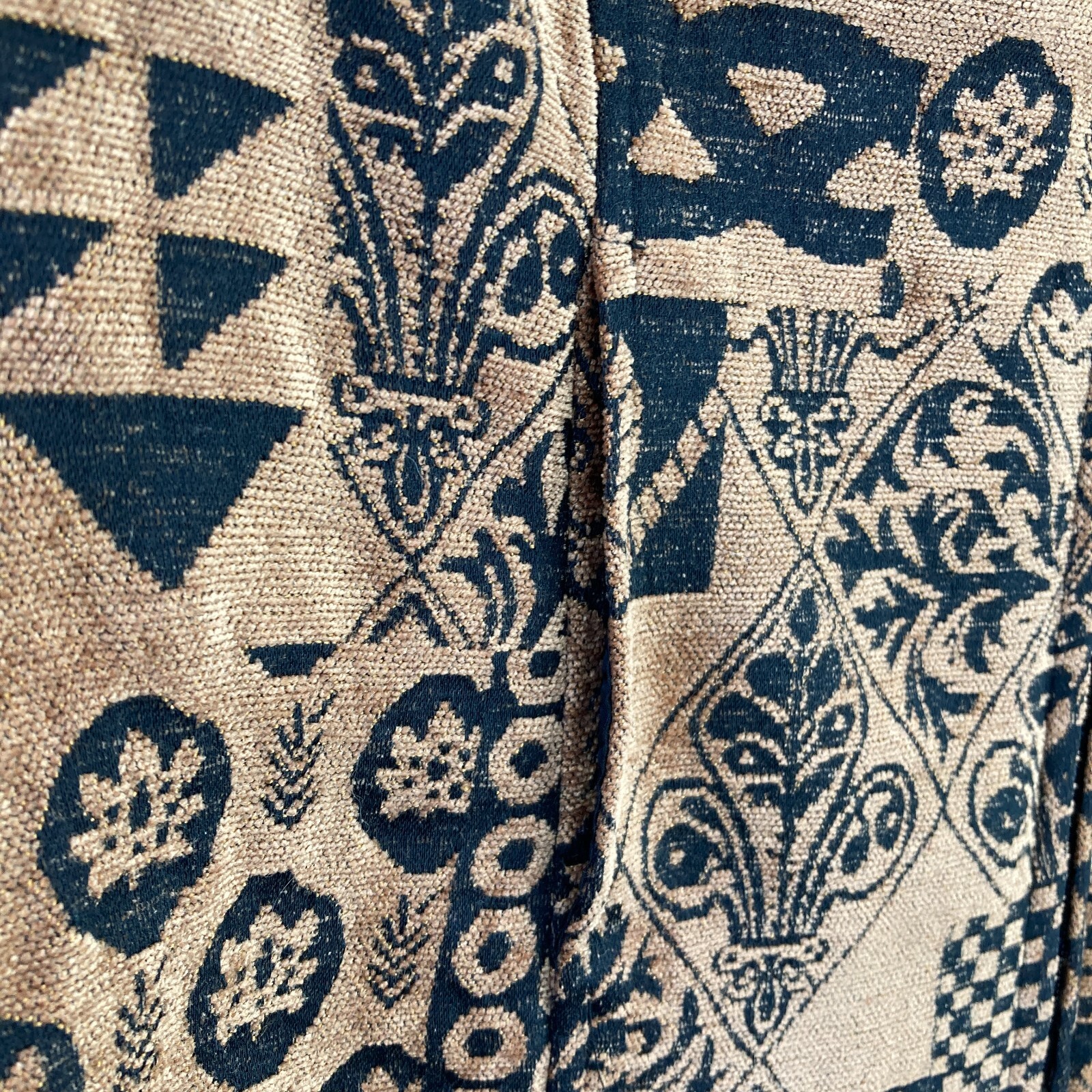 Dress Barn Patterned Collared Full Zip Jacket Wom… - image 8