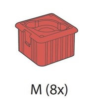 DAYTONA SUN LOUNGER KETER ALLIBERT REPLACEMENT FOOT GRAPHITE GARDEN FURNITURE M 