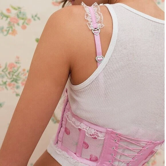 Corsé For Love & Lemons Sweet Cherries Foto 3 de 4