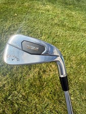 Callaway Rogue ST Pro 7 iron Rifle 105g stiff steel fitting cart/demo Right RH