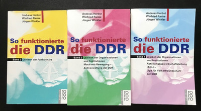 Buch, So funktionierte die DDR, 3 Bände, Herbst, Ranke, Winkler, 1994 Rowohlt