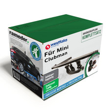 Westfalia Anhängerkupplung abnehmbar & 7poliger E-Satz für Mini Clubman 15- NP