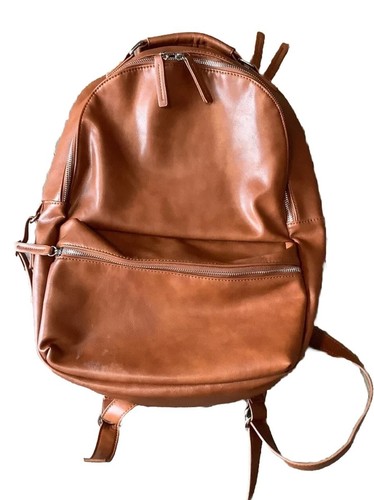 Modern Made Man SATTEL LEDER LAPTOP RUCKSACK 3 FÄCHER - KOSTENLOSER VERSAND! - Bild 1 von 8