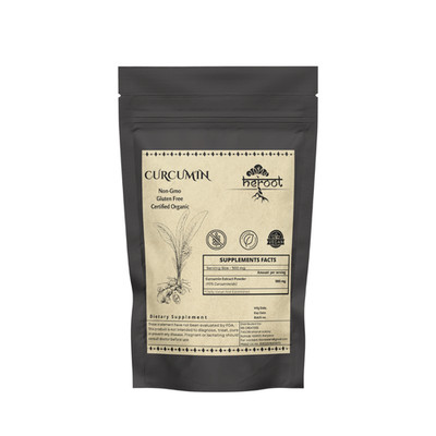 Turmeric Root Powder (Curcuma longa) | Turmeric Spice Dietary Supplement