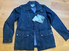 Nanamica Gore-Tex Denim Jacket Indigo Blue M Waterproof Outerwear