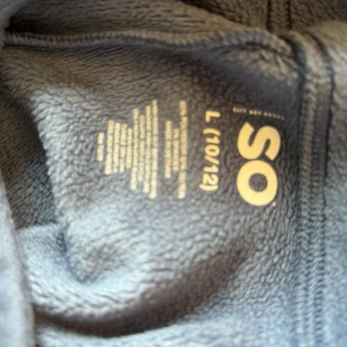 Girls (10/12) L SO Good For Life Kohls Yoga Pants Warm Sweat Pants Blue - Picture 7 of 7
