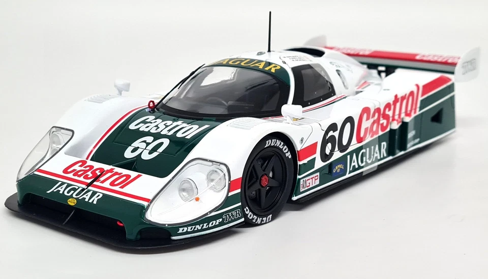 CMR 1/18 Jaguar XJR9 Daytona ganador 24H 1988 Castrol #60 modelo de coche a escala Foto 3 de 4