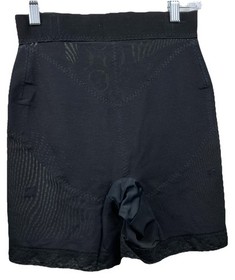M Vintage triumph brand bandage mesh firm control bottom girdle with garter