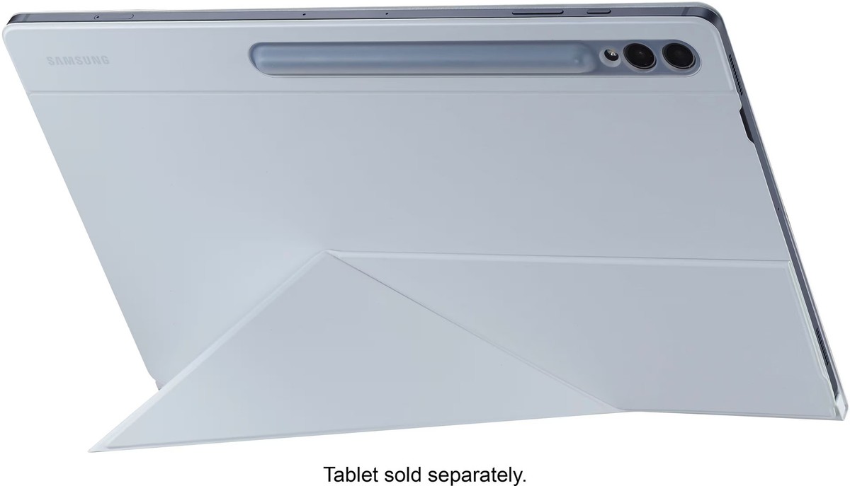 Samsung Galaxy Tab 純正スマートブックカバー（ホワイト） Amazon.com: Samsung Galaxy Official Smart Book Cover for