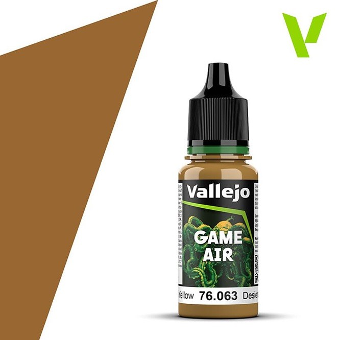 Vallejo 76.063 - Desert Yellow, 18 ml - New