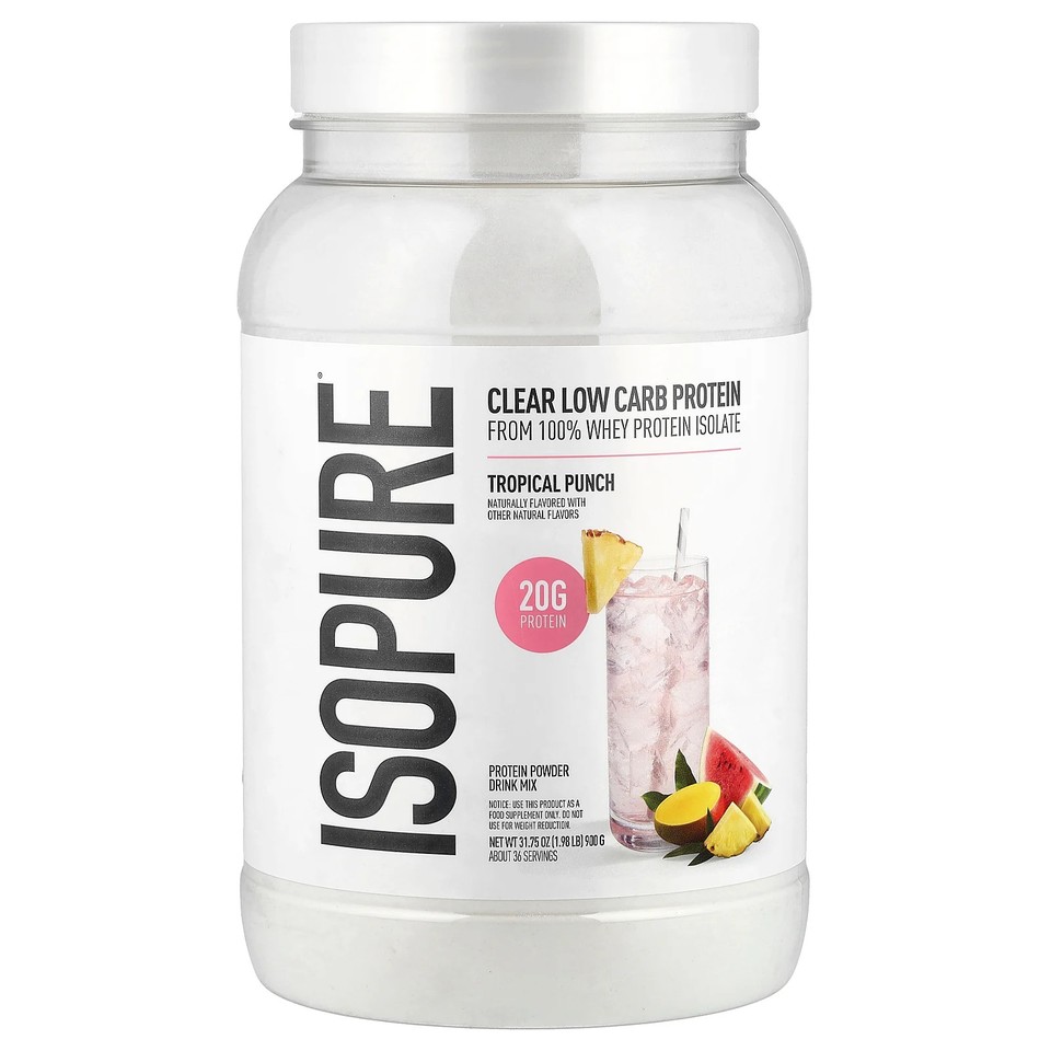Protein Powder, Tropical Punch, 1.98 lbs (900 g)