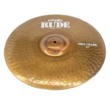 Used Paiste Rude Thin Crash Cymbal 17" - Excellent