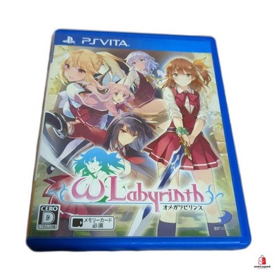 Omega Labyrinth PS Vita PlayStation Vita Roguelike RPG D3 Publisher Japan Used