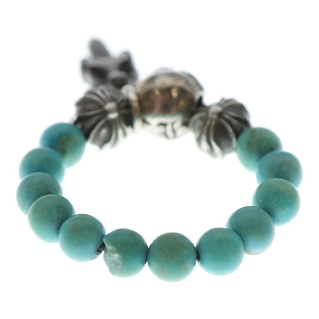 Chrome Hearts BEAD RING STACK DAGGER TURQUOISE SI… - image 2