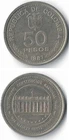 COLOMBIA. 50 PESOS 1987. 100th CONSTITUTION