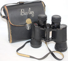 Vintage Binolux Binoculars 8 X 40 With Case 351 feet at 1000 yards