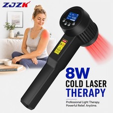 8W 10x650nm 15x808nm Cold Laser Therapy for Arthritis Joint Pain Relief Device