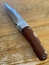 Vintage SOG S17 Stingray Fixed Blade Cocobolo Handle Japan Unused  E89