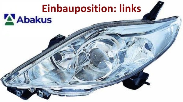 Abakus 216-1152L-LDEM1 Hauptscheinwerfer Links Scheinwerfer FüR Mazda-image