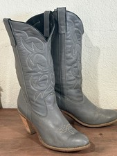 Capezio vintage grey 1970 s Cowboy Boots women s size 7 excellent condition