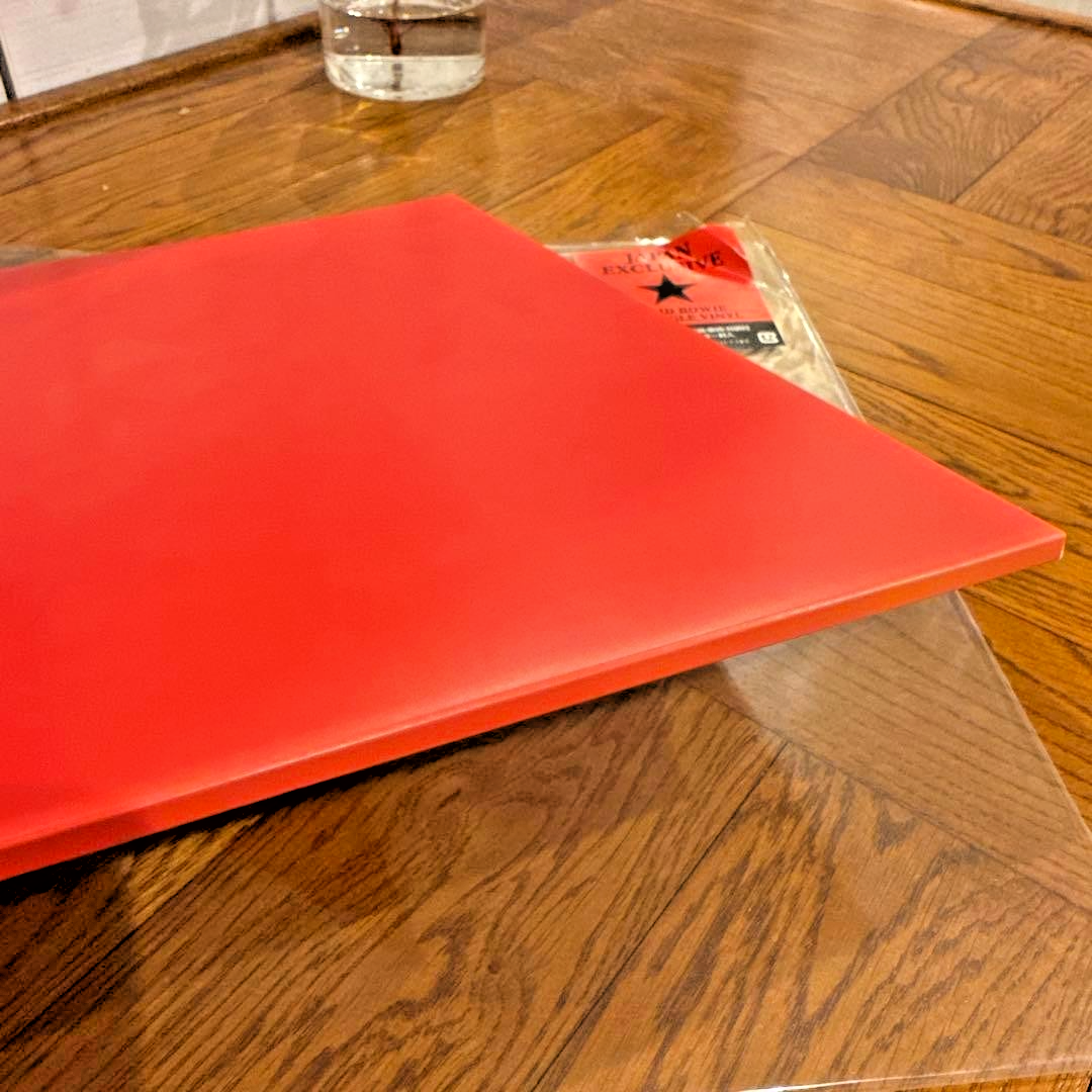 David Bowie Blackstar Red Vinyl Japan Exclusive Limited Edition