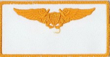 USN Pilot Nametag Wing Patch A-5