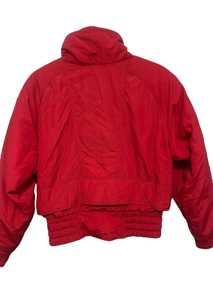 Chaqueta de esquí deportiva vintage roja cb talla 12 Foto 4 de 4