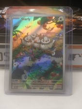 Pokémon Starly Full Art Holo 221/198 Illustration Rare SV01 Scarlet & Violet 60… on eBay