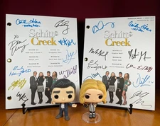 Schitt's Creek Script Collection Signed- Autograph Reprints- 3 Scripts Total
