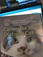 Caring for Your Diabetic Cat DVD Cornell University Vet Med Guide
