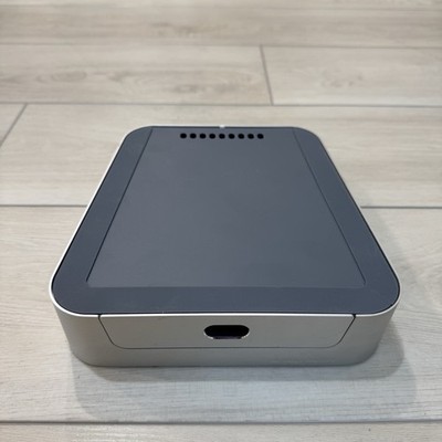 Rain Design MBase Silver Aluminum Desk Stand For Apple IMac Storage Drawer