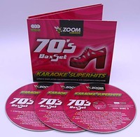 Zoom Karaoke - Karaoke Superhits 70S Box Set Cdg - Cd - F600Z