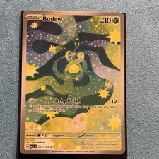 The Pokémon Budew 221/217 Illustration Rare Holo Grass Basic 30HP Eng 2026