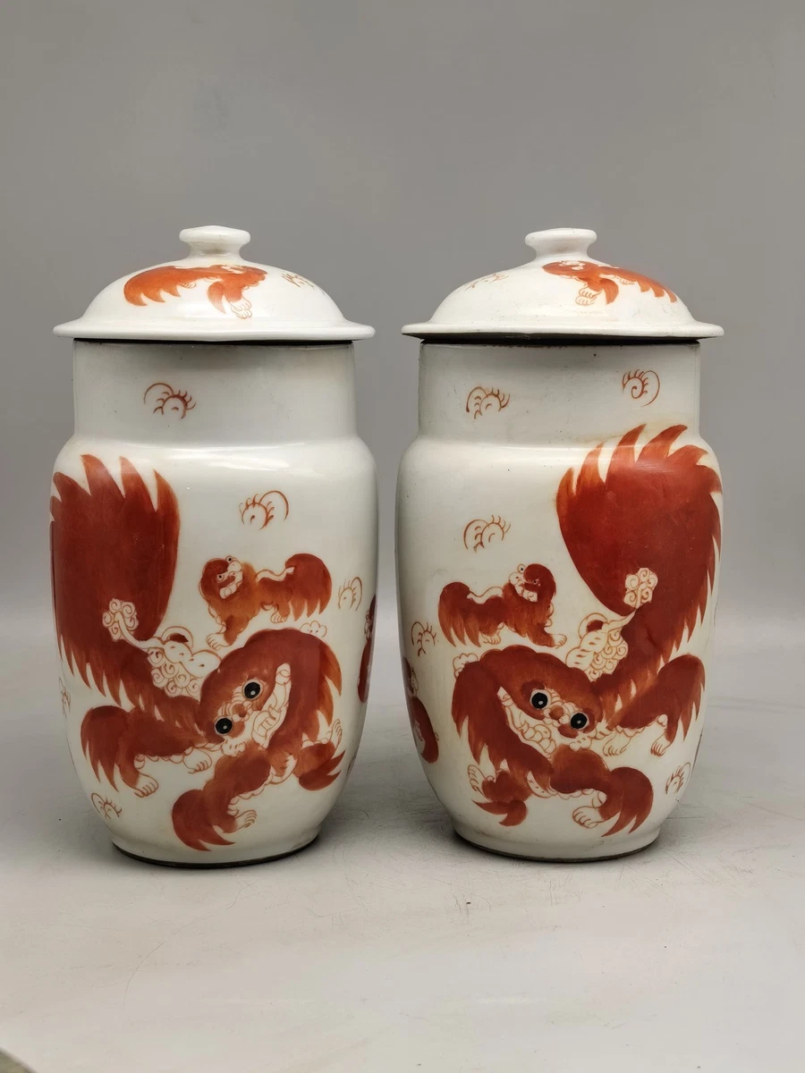 陶瓷中国古董茶叶罐| eBay