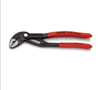 KNIPEX Cobra Wasserpumpenzange 87 01 180   180 mm   Made in Germany