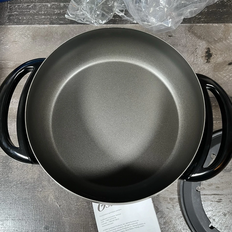 Oster Electric 3 cuartos Fondue Pot Inspire Collection Usado Una Vez Foto 4 de 4