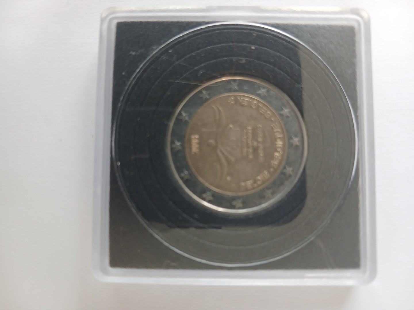 pièce 2 euros Belgique 60e Anniversaire De La Declaration Des Droits De L’homme.