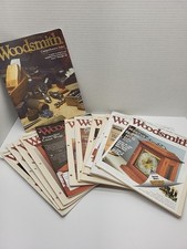 Woodsmith Magazine Lot of 12 Issues 119 Thru 132 1998-2000 in Binder Bonus Index