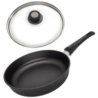 Eurolux Leichte Pfanne Induktion 24 Cm Aluguss Antihaft Griff Abnehmbar & Deckel