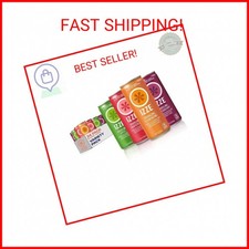 Izze Sparkling Juice, 4 Flavor Variety Pack, 8.4 Fl Oz 24 Count